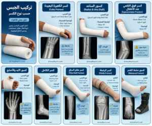 تركيب الجبس الأسطواني: دليل عملي سريع للأطباء (Pocket Guide) الدكتور عماد الحريري